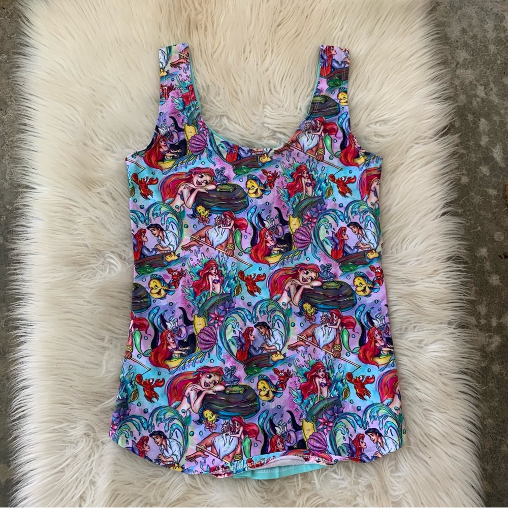 Handmade Disney the Little Mermaid Tank Top